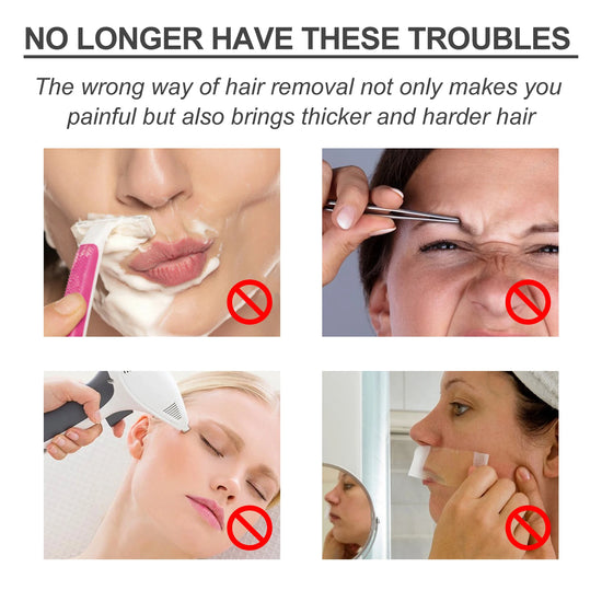 Removal Hair Spray Painless Inhibit Hair Growth Leg Arm Armpit Beard Bikini Permanent Depilatory For Lady Men Skin Silky Smooth