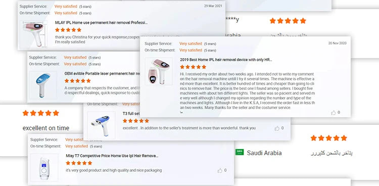 IPL Hair Removal Device