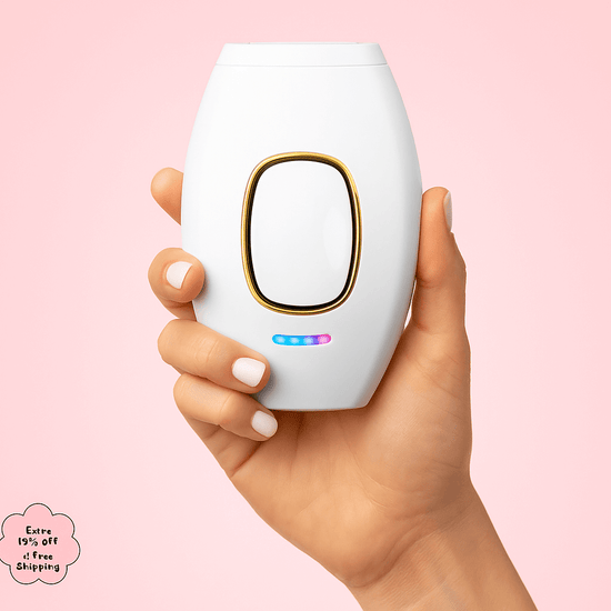 “IPL Hair Removal Handset Alisséa with packaging”