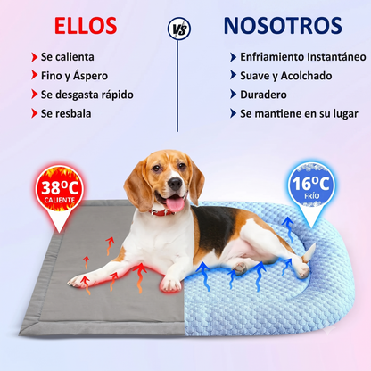 Cama Refrescante de Seda para Mascotas