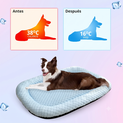 Cama Refrescante de Seda para Mascotas