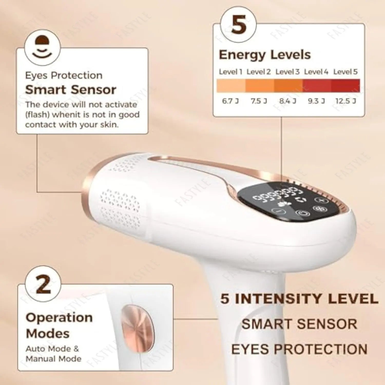 Gentle Touch IPL Hair Removal Device