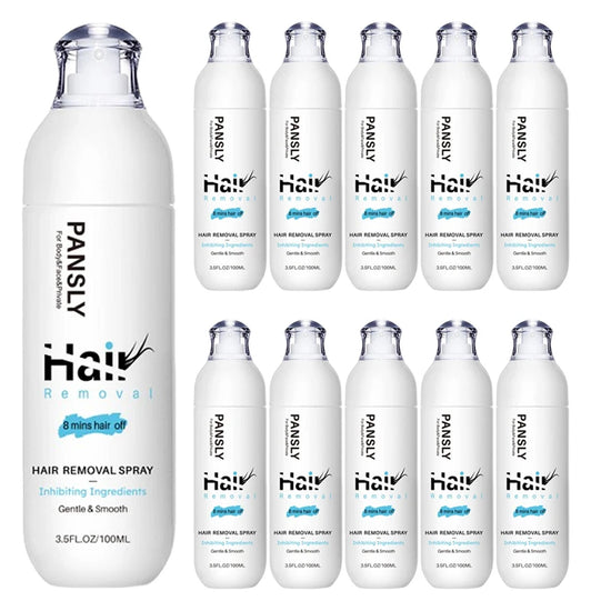 100ML Hair Removal Spray Hair Growth Inhibitor Spray Painless Hair Reduction Permanently Inhibits Hair Growth Skin Silky Smooth