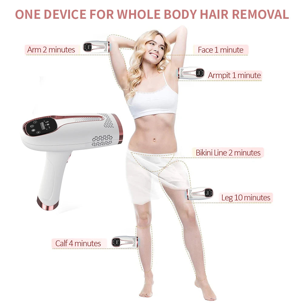 IPL Hair Removal Device 990000 Flashes