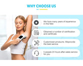 Professional IPL Hair Removal Device