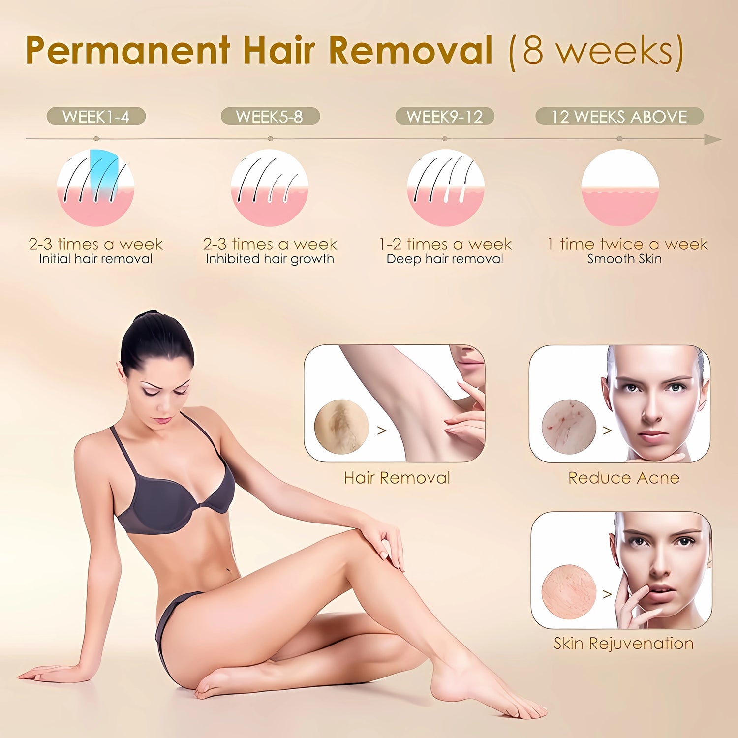 IPL Laser Hair Removal Device