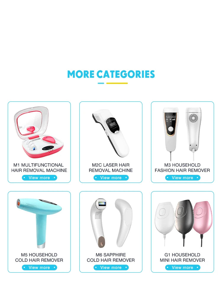 Professional IPL Hair Removal Device