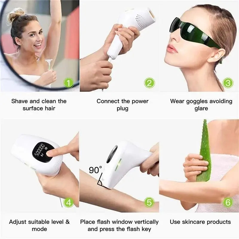 Gentle Touch IPL Hair Removal Device