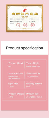 Professional IPL Hair Removal Device