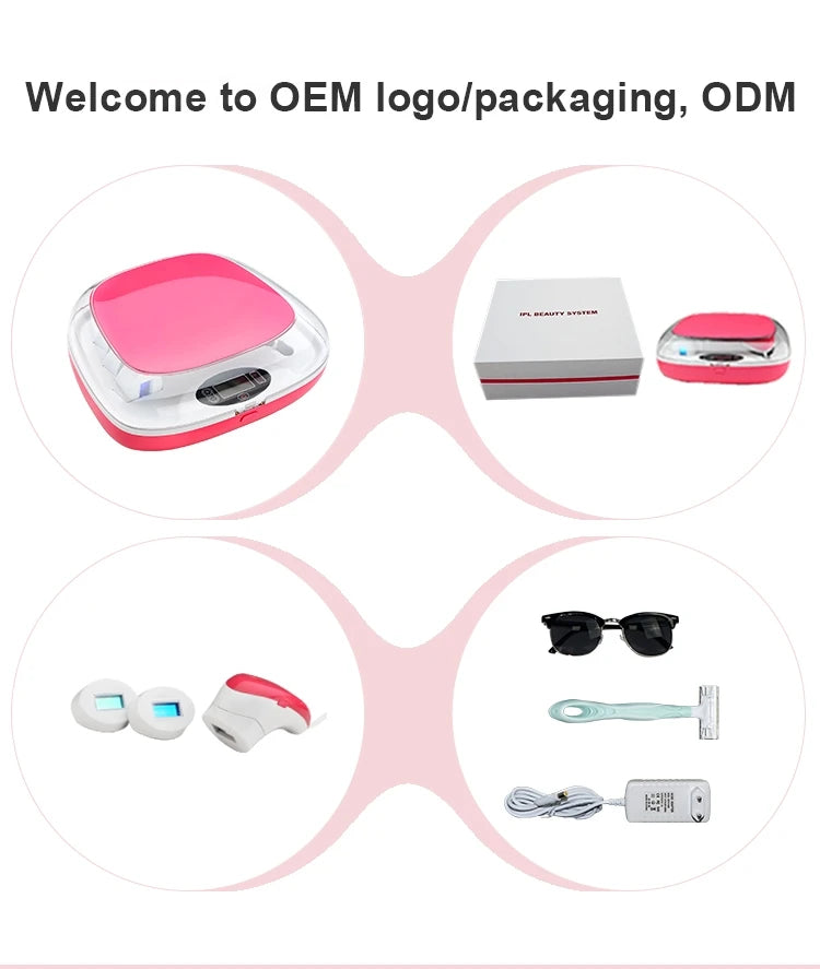 Professional IPL Hair Removal Device