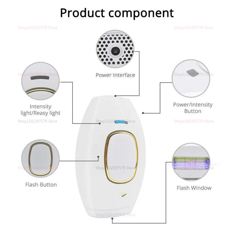 OEM Laser Epilator IPL Hair Removal Device