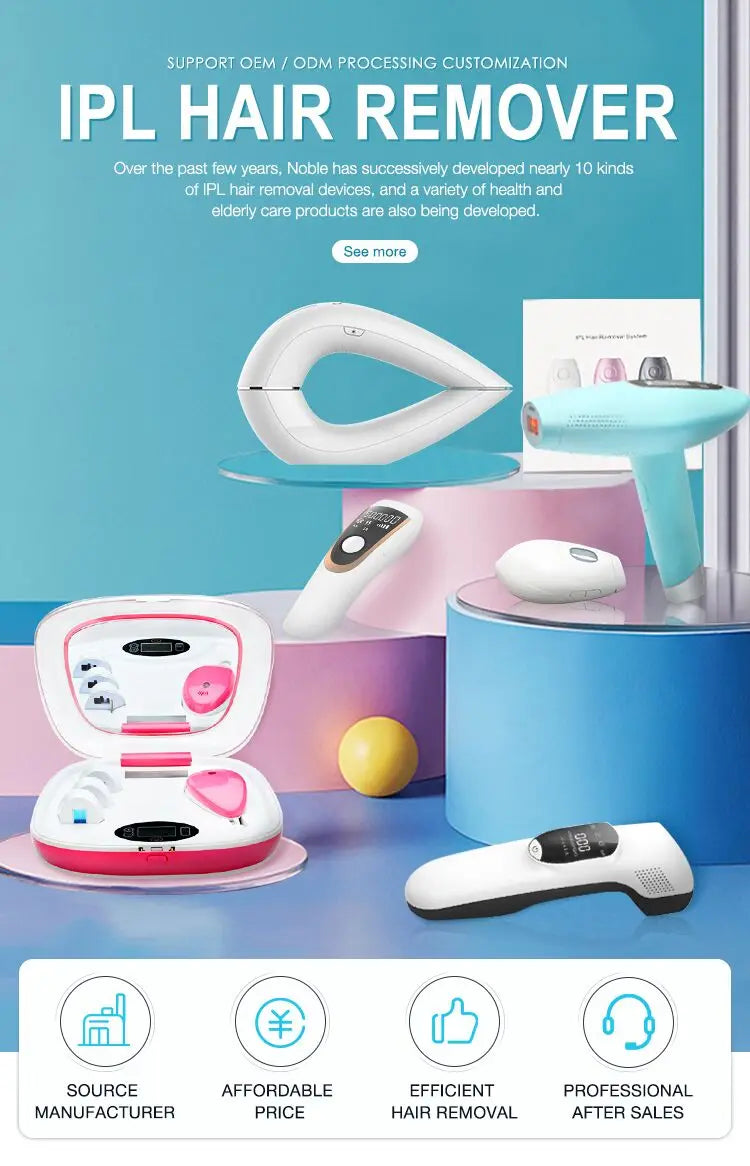 Professional IPL Hair Removal Device