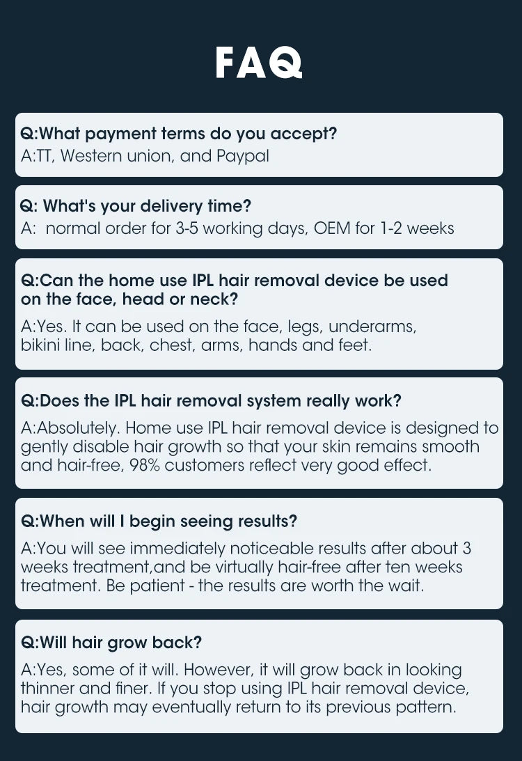 IPL Hair Removal Device