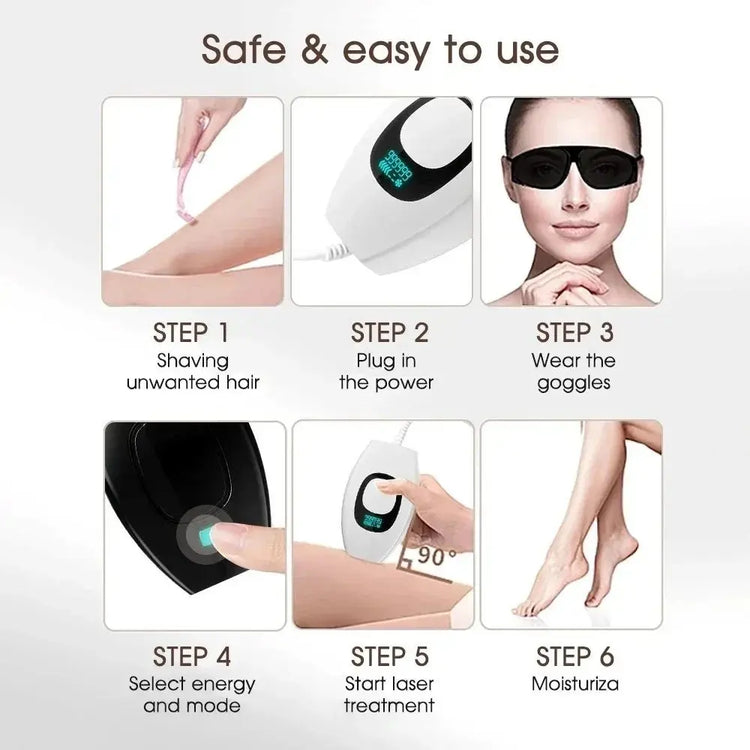 Gentle Touch IPL Hair Removal Device