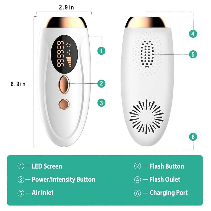 IPL Hair Removal Device