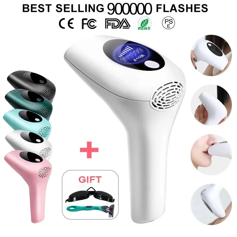 IPL Laser Hair Removal Device 990000 Flashes