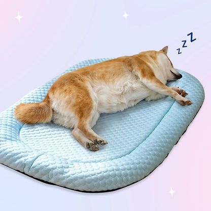 Cama Refrescante de Seda para Mascotas