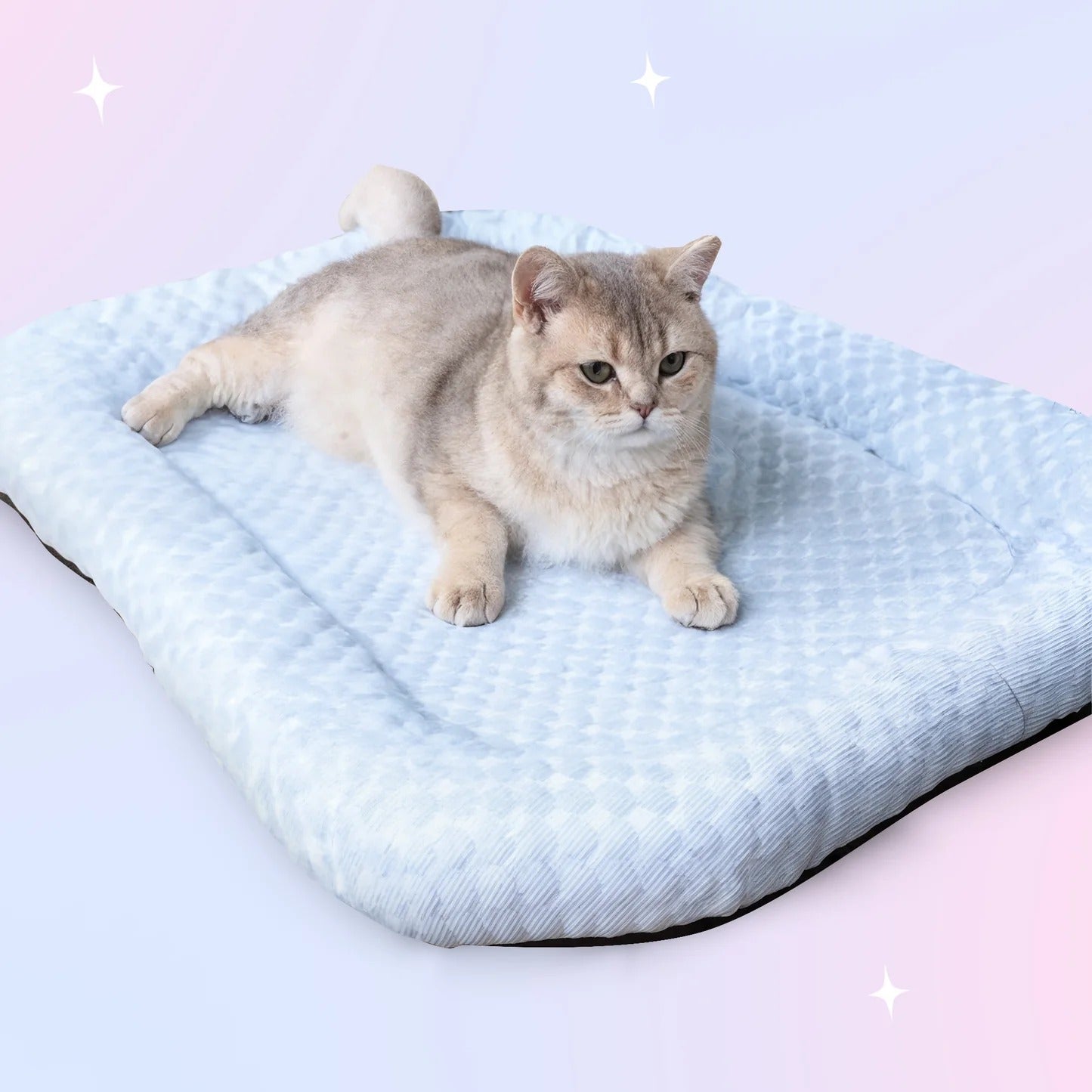 Cama Refrescante de Seda para Mascotas
